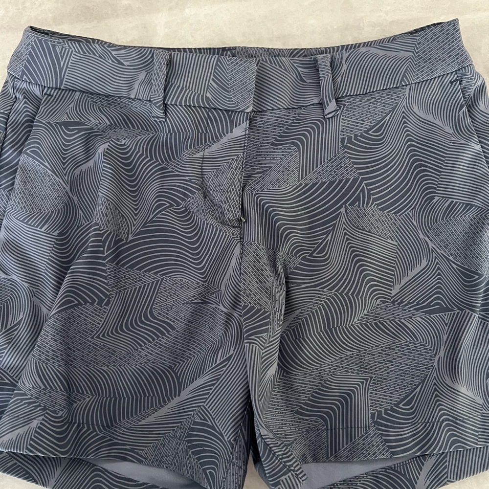 Nike golf Patterned Gray Women's Shorts, 2